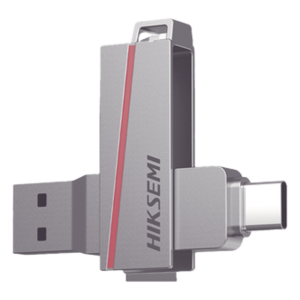 Hiksemi By Hikvision hs-usb-e307c/16g Memoria USB Dual de 16GB / USB-C y USB-A / Transferencia de Alta Velocidad / Metálica / Compatible con Dispositivos Móviles, Windows, Mac y Linux
