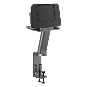 Sunmi cpad-table-stand Soporte Fijo para Mesa / Tablet SUNMI CPad / Quick Lock / Doble Seguro / Giro 180° / Ocultamiento de Cables / Indicador Luminoso / Banco de Energía 160x81x28 mm