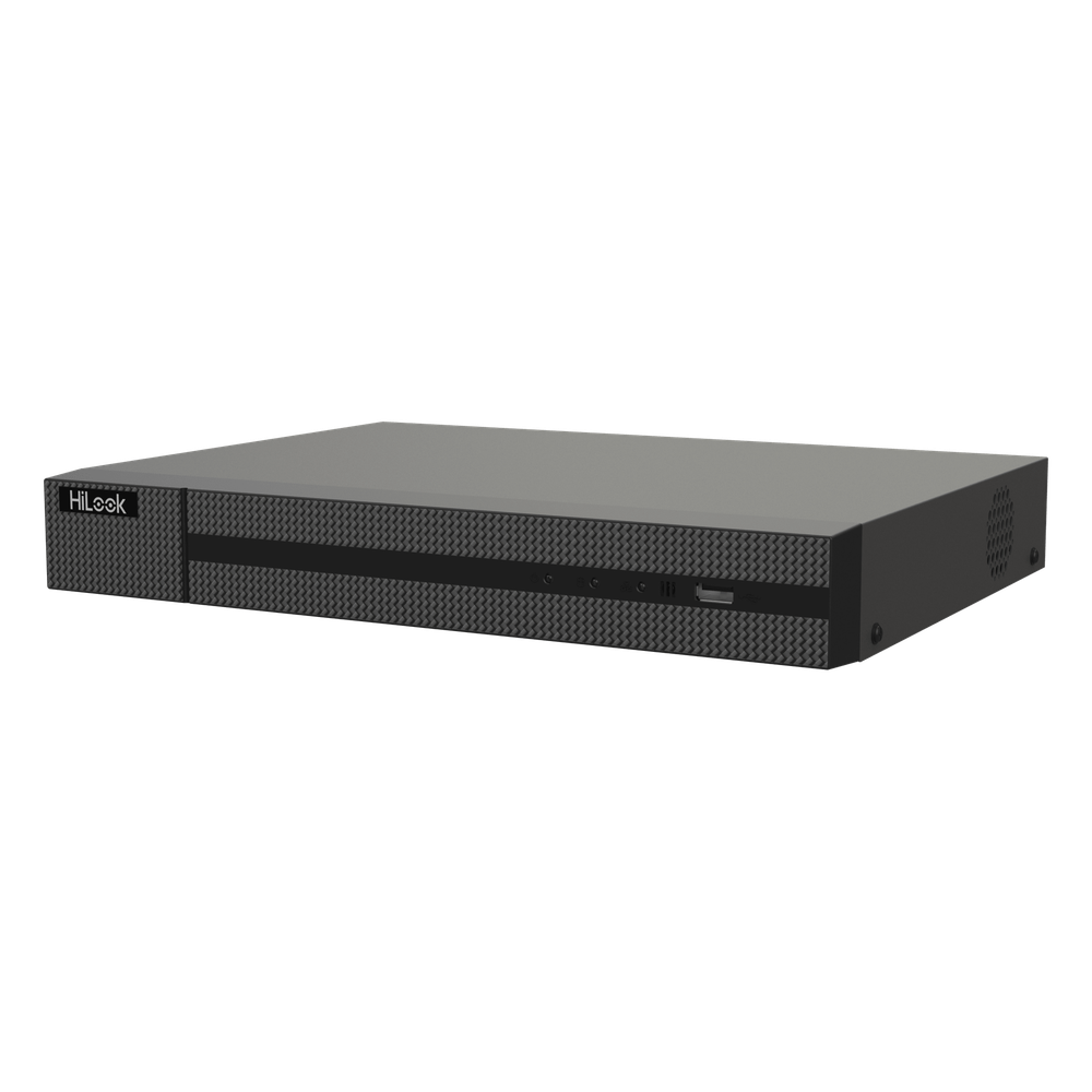 Hilook By Hikvision dvr-216u-m1/t DVR 16 Canales TurboHD + 16 Canales IP / 8 Megapíxel (4K) / Audio Bidireccional / ACUSENSE Lite / 1 Bahía de Disco Duro / H.265+ / Salida en Full HD