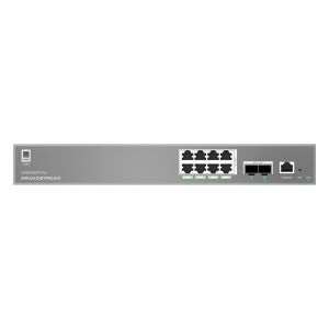 Grandstream gwn7801p-pro Switch de Red Empresarial L2++ / Serie GWN7800 Pro / 8 Puertos Gigabit PoE 120W / 2 Puertos 2.5GG SFP / Gestión Cloud GDMS / VLAN 4K / QoS Avanzado / Seguridad Integral