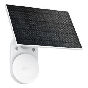 Tp-Link tapo-a201 Panel Solar / 2.5 W Máximo / 5.2 V Voltaje / IP65 / Cable 4 m (13.1 ft) / Compatible Cámaras Tapo / Tipo-C + Micro USB / Montaje Ajustable