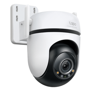 Tp-Link tapoc-520ws Cámara de Seguridad Exterior PTZ Wi-Fi / 2K QHD 4MP (2560×1440) / Visión Nocturna Color Starlight / Seguimiento 360° / IP66 / Detección IA Personas-Mascotas-Vehículos / Audio Bidireccional / Almacenamiento microSD 512