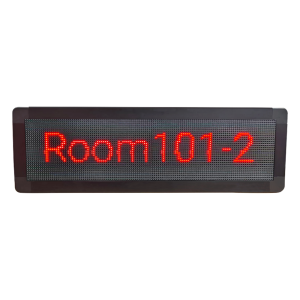 Fanvil cmd-01 Pantalla LED de Pasillo para Hospital/Asilos, Doble Cara, Matriz 128×32, Indicadores RGB, Para Solución de Enfermería Fanvil