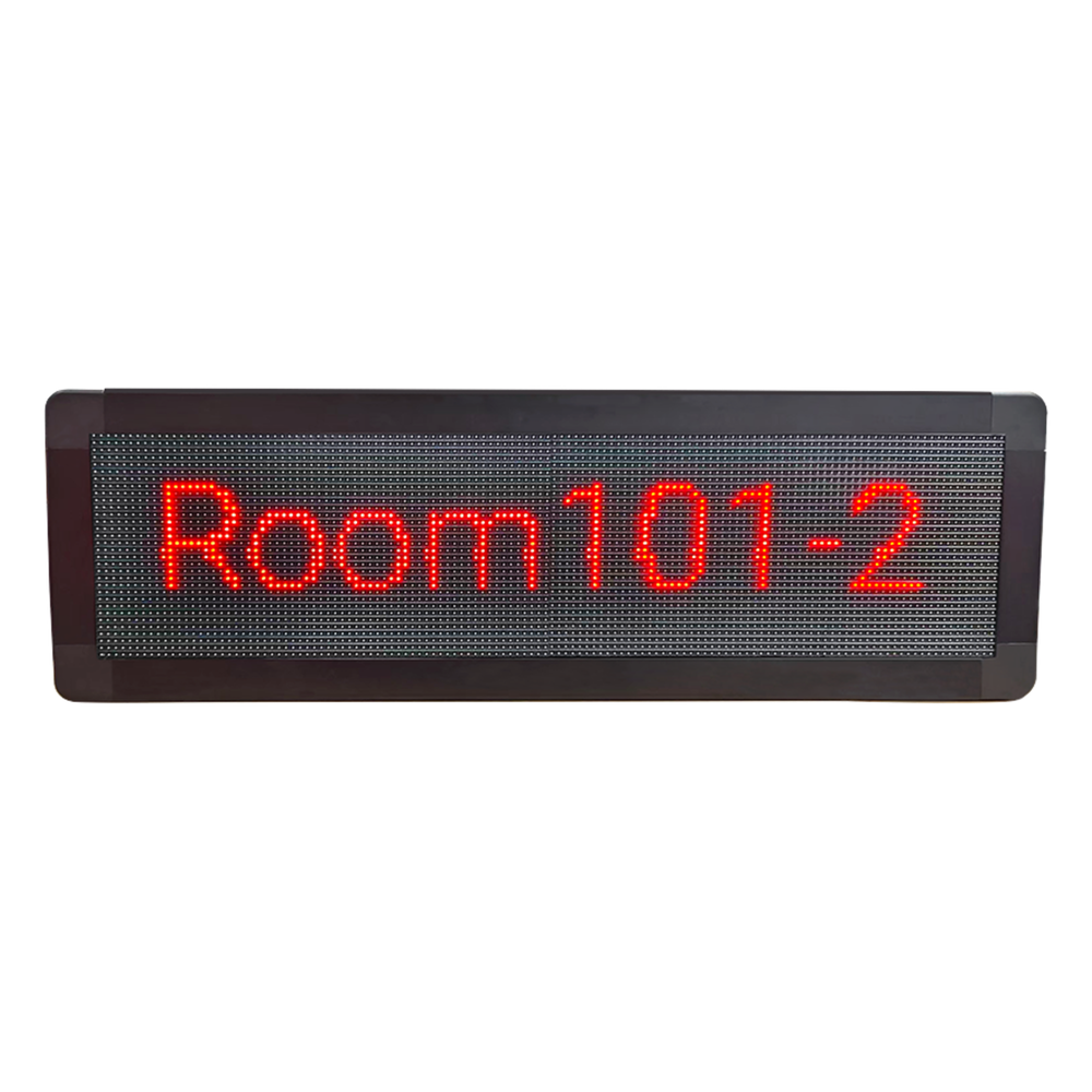 Fanvil cmd-01 Pantalla LED de Pasillo para Hospital/Asilos, Doble Cara, Matriz 128×32, Indicadores RGB, Para Solución de Enfermería Fanvil