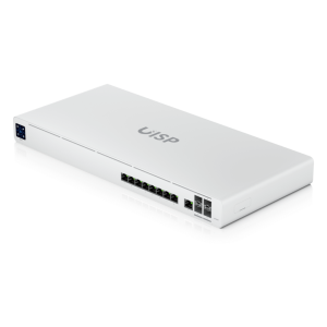 Ubiquiti uisp-r-pro UISP Router Pro ? Router 10 GbE para ISP con Switch Capa 2 Integrado, Enrutamiento Avanzado y Rendimiento NAT de hasta 9.5 Gbps