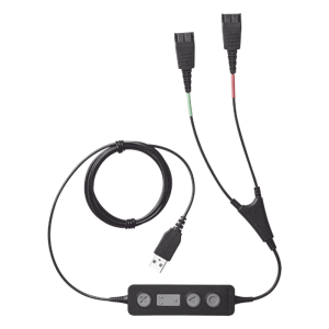 Jabra link-265 Jabra Link 265 USB/QD cable de entrenamiento, para conectar 2 diademas simultaneas con puerto USB (265-09)