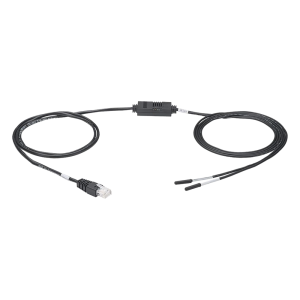 Panduit ec001 Sensor de Monitoreo Ambiental, Con 3 de Temperatura y 1 de Humedad, Para Gabinetes de Telecomunicaciones o Centros de Datos, Compatible con PDUs G5 y UPS SmartZone de Panduit, Con Cable de 2 Metros