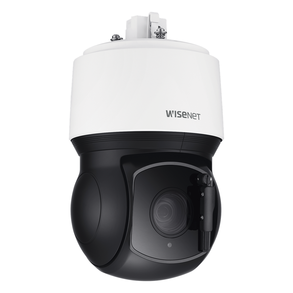Hanwha Vision xnp-6400rw Domo IP PTZ 2MP Antivandálico / 40X Zoom Óptico / IR 200m / WDR 150DB / Auto Tracking / Video Analíticos / H.265 & WiseStream II / con Wiper