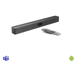 Yealink a50-010 Barra de Videoconferencia Yealink A50 para Salas Medianas y Grandes Compatible con Microsoft Teams Rooms, Zoom Rooms, RingCentral Rooms y BYOD - Incluye Control Remoto VCR11
