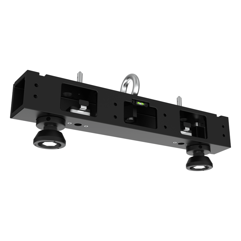 Hikvision ds-dprss-1n/hbbs05/cb Barra Colgante LED / Instalación a Piso y Colgante / Aleación de Aluminio/ Altura Colgado 10 m / Altura Apilado 5 m / Negro