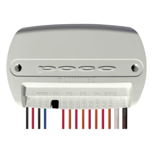 Lumitec 101925 Módulo de Control de Iluminación Digital Poco 4 / Tecnología PLI / NMEA 2000 y CANbus / Sound-to-Light Inteligente / Sellado y Compacto / Expansión vía Pico Modules