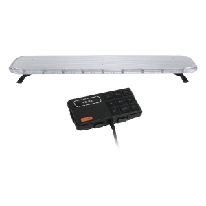 Epcom Industrial Signaling x75rbs Barra de luces LED de 46 Rojo/Azul , De 132 LEDs, Controlador Incluido, Ideal para Equipar Unidades de Seguridad Publica