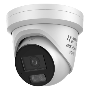 Hikvision ds-2cd23123g2-liy [Dual Light]Turret IP 12 Megapixel / Lente 2.8 mm / 30 mts Luz Blanca + 30 mts IR / ACUSENSE / Exterior IP67 / WDR 120 dB / PoE / ONVIF / Micro SD / Metal / ACUSEEK