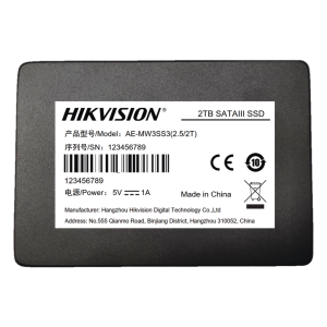Hikvision ae-mw3ss3(2.5/2t) SSD PARA Videovigilancia Móvil / 2 TB / 2.5 / Alto Performance / Uso 24/7 / Resistente en Alta Temperaturas