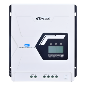 Epever tis6425 Controlador Solar MPPT 60A 12/24/48V, Máximo Voltaje de Circuito Abierto Voc 225Vcc, Configurable para Baterías de Litio, Conexión en Paralelo