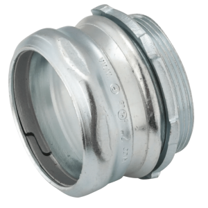 Raco hub-2940 Conector  Compresión de Acero Galvanizado para Pared Delgada de 2 1/2 .