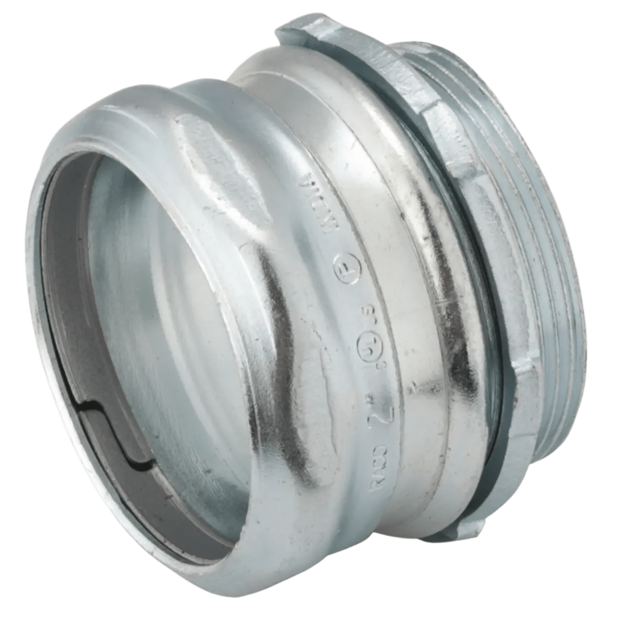 Raco hub-2940 Conector Compresión de Acero Galvanizado para Pared Delgada de 2 1/2 .
