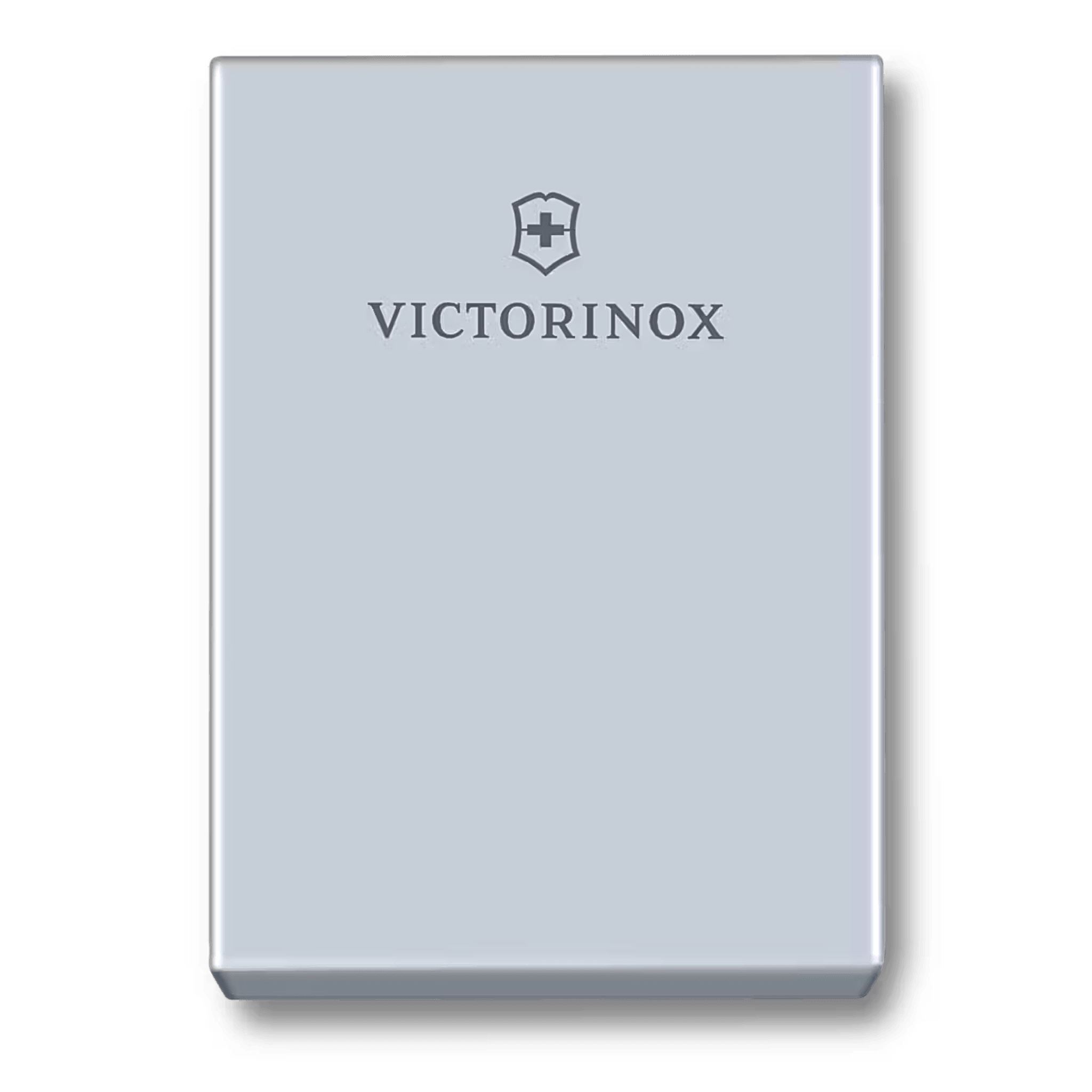 Victorinox 612678 Tarjetero / Almacenamiento Seguro 4-6 Tarjetas / Aluminio Duradero / Protección RFID / Sistema Deslizamiento Patentado / Color Gris Claro.