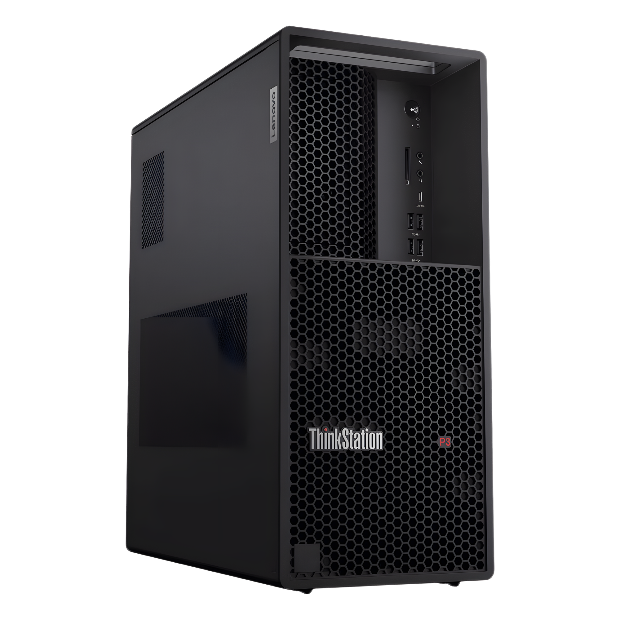 Lenovo thinkp3u5 Workstation Torre / Intel Core Ultra 5 235 vPro / 16 GB DDR5-5600 / 1 TB SSD PCIe Gen4 / Windows 11 IoT Enterprise LTSC 2024 / Garantía 3 Años On-site / Hasta 4 salidas de video independiente