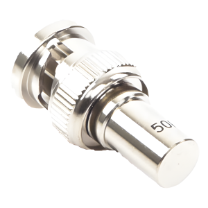 Rf Industries,Ltd rfb-1150 Carga Resistiva de 50 Ohm en BNC Macho, 1/2 Watt, CD-1.5 GHz.