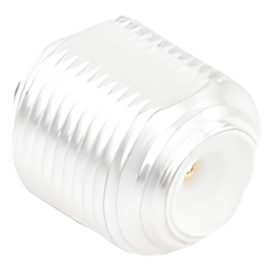 Rf Industries,Ltd pt-4000-013 Adaptador Universal Macho UNIDAPT a Macho, Plata / Oro / Teflón.