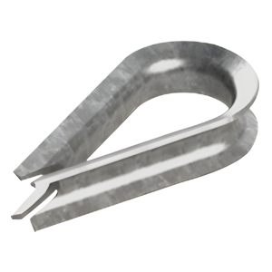 Surtek cuello-38ls Guardacabos/cuello 3/8 acero electro galvanizado