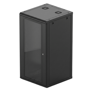 Linkedpro sr-19-24-gn3g Gabinete de Pared 24U de 635 mm de Profundidad, Rack de 19 in en Acero Reforzado: Compacto y Resistente para Soluciones Profesionales