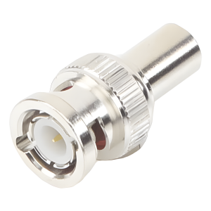 Rf Industries,Ltd rfb-1750 Carga Coaxial Terminal de 75 Ohm para CCTV, 1/2 Watt, en Conector BNC Macho, Níquel/ Oro/ Delrin