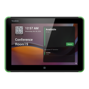 Yealink room-panel-e2 Panel Touch Para Programación De Salas De Reuniones Todo En Uno Con Indicadores LED Laterales Moderno y Ultrafino