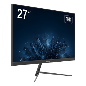 Hikvision ds-d5027f3-2p2s Monitor LED Full HD (1080p) de 27 / Bocinas Integradas / 100 Hz / Ideal para CCTV, Oficina y Hogar / Entrada HDMI-VGA / VESA (100 X 100) / Uso 24/7 / IPS / Ultra Delgado