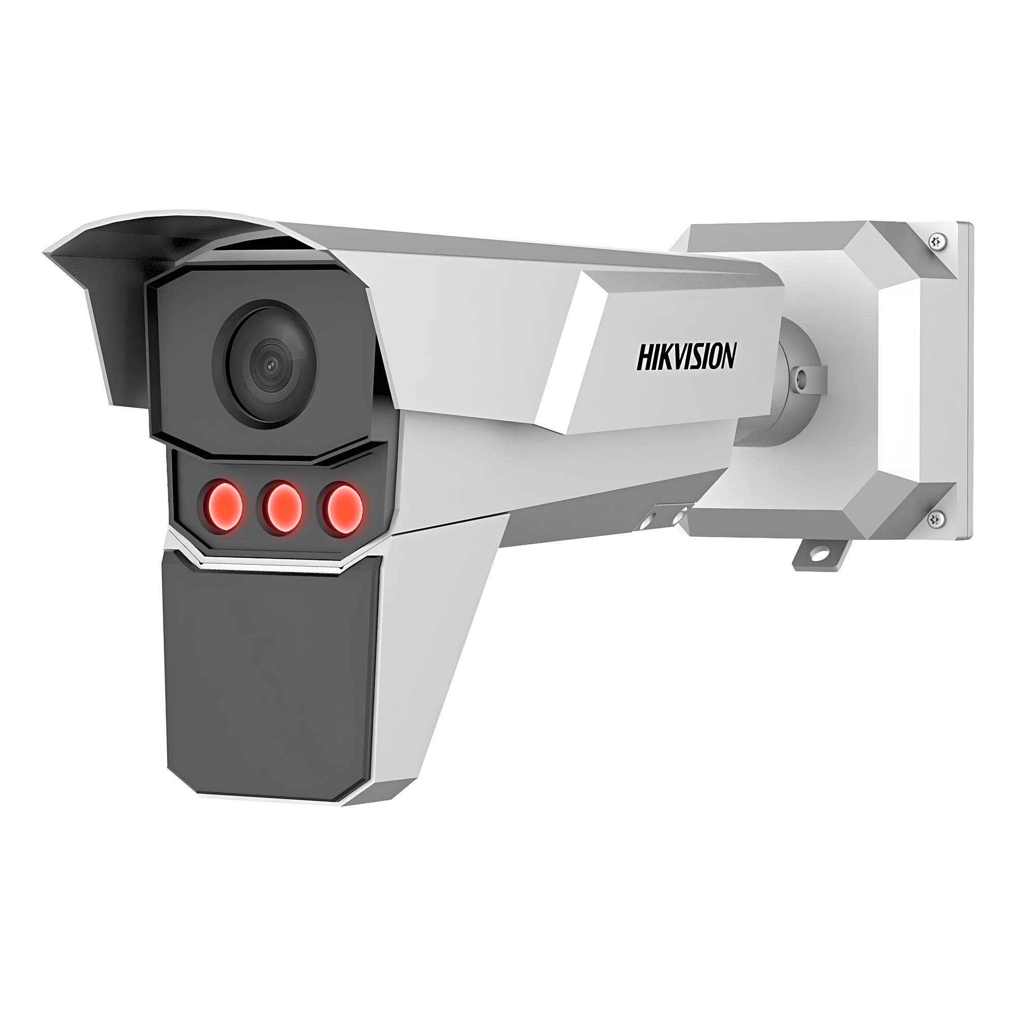 Hikvision idstcm403gir/y/poe/0832 Bala IP 4 Megapixel / ANPR / Radar Interconstruido Medición de 5 a 120 Km/h / Reconocimiento y Captura de Placas Vehiculares para Trafico de Alta Velocidad / DARKFIGHTER / WDR 140 dB / IP67 / IK10 / Lente Mot. 8 a 32 mm / 100 mts IR / MicroSD