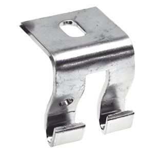 Charofil mg-51-105bm Grapa de Suspensión para Charola Tipo Malla / Acero al Carbón Calibre 12 (2.7 mm) / Anchos 50 mm a 300 mm (2 in a 11.8 in) / Múltiples Acabados: EZ, BM, GAC, EP, I304L, I316L / Certificación NOM-001-SEDE-2012, CFE 57100 / Norma