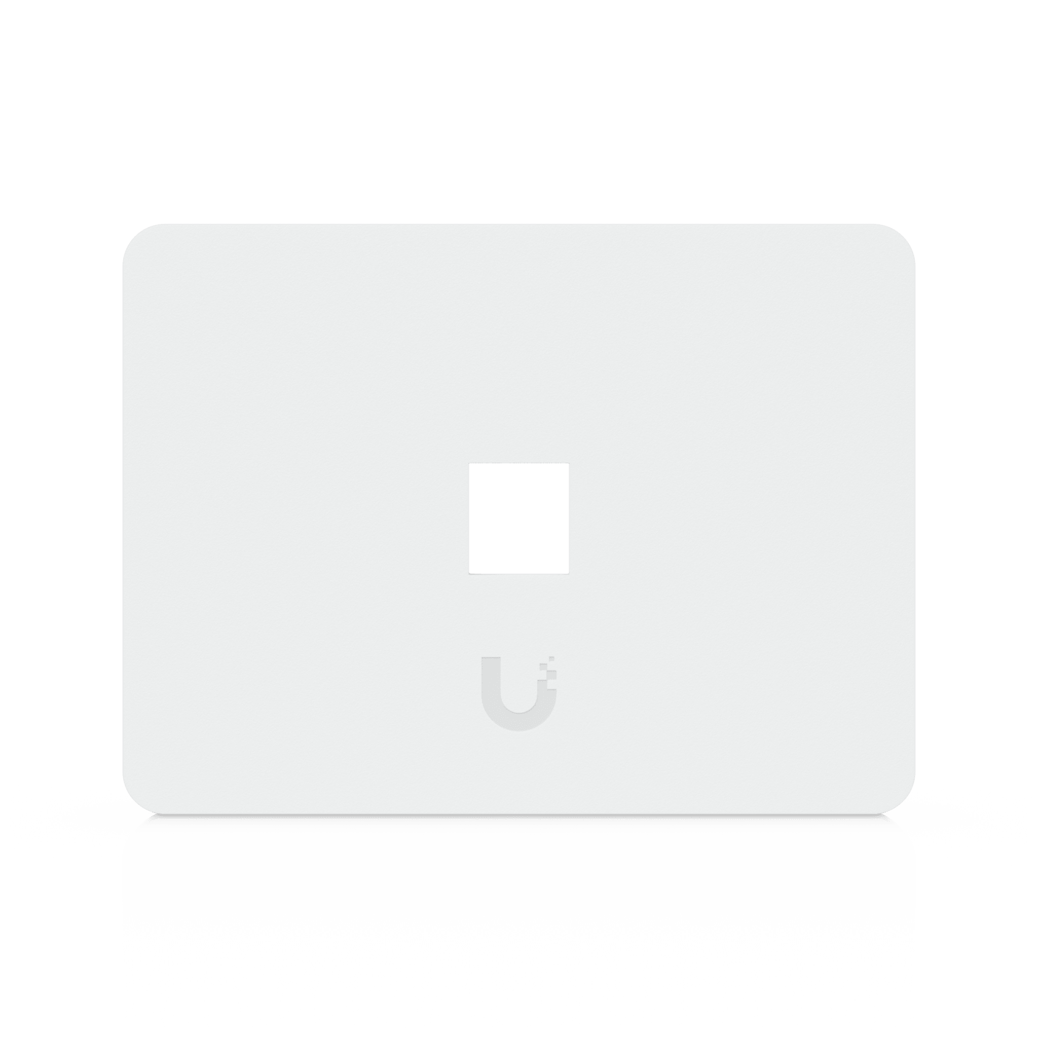 Ubiquiti uacc-wp-keystone-h-1p Placa de Pared Horizontal Universal para Keystone de 1 Puerto con Cubierta Pintable, Acabado Personalizable, Paquete con 4 Piezas