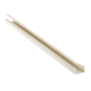 Panduit ld10iw8-a Canaleta LD10 de PVC rígido, con cinta adhesiva para instalación sin herramientas, de 38.4 x 24 x 2438 mm, Color Blanco Mate