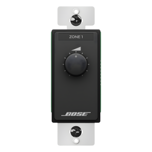Bose Professional cc1b Control de Volumen | 1 Zona | Compatible con Freespace y Controlspace+ | Negro