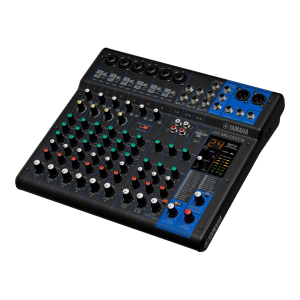 Yamaha mg12xuk Mezcladora de Audio | 12 Canales | 6 Entradas de Micrófono/línea | 2 Entradas Estéreo | Efectos Integrados | Alimentación Phantom | USB | Con Perillas de Nivel