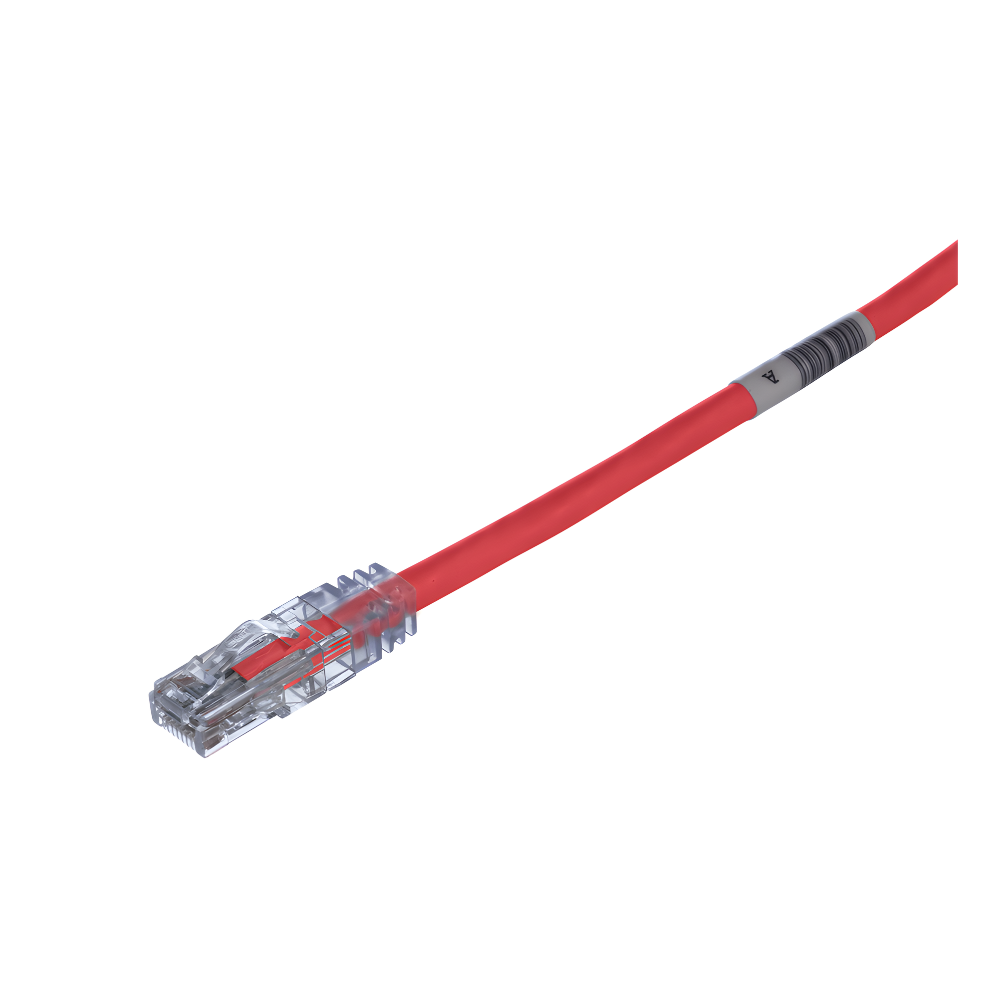 Panduit utpsp1rdy Cable de Parcheo TX6, UTP Cat6, 24 AWG, CM/LSZH, Color Rojo, 1 ft