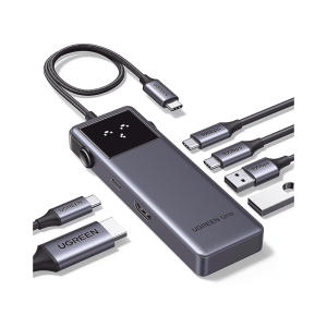 Ugreen 35998 HUB USB-C Uno USB-C To HDMI+2*USB 3.2 A+2*USB 3.2 C+PD Power Converter ABS
