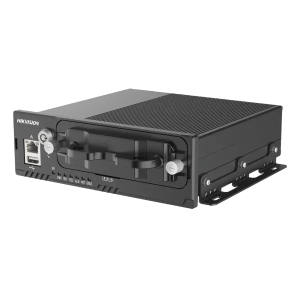 Hikvision ae-md5043 DVR Móvil 1080P (2 Megapixel) / 4 Canales TURBO + 4 Canales IP / GPS Integrado / Sensor G / IA ADAS-DSM-BSD / 9-36 Vcc