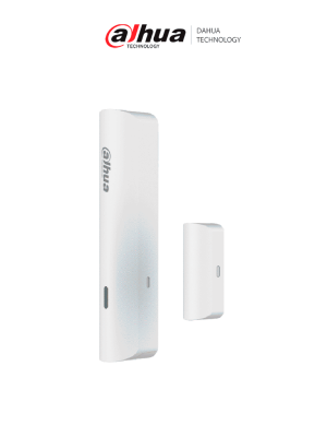 DAHUA DHI-ARD333-W2(915S) - Contacto Magnético Inalámbrico Interior, Diseño Compacto, 1 Entrada de Contacto Seco, Led Indicador, Alarma de Batería Baja, Detección de Intensidad de Señal, Función de Salto de Frecuencia, Airshield #Nuevo915