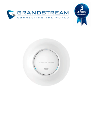 GRANDSTREAM GWN7660E - Punto de Acceso Wi-Fi 6 AX3000 802.11ax/ Hasta 3 Gbps/ MU-MIMO 2x2 (2.4GHz) + 3x3:2 (5GHz)/ XTRA Range: mayor cobertura y penetración/ 256 usuarios concurrentes/ Puerto Gigabit PoE/PoE+/ OFDMA/ Gestión gratuita GWN.Cloud