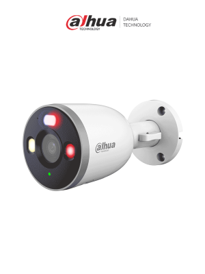 DAHUA DH-F5D-PV - Cámara IP Bullet WiFi de 5 Megapíxeles /Full Color + Iluminación Dual Inteligente/ Lente 2.8mm/ Alarma de luz y sonido/ Detección humana y de vehículos/ 30 Metros de Iluminación/ Audio bidireccional/ IP67/ #LoNuevo