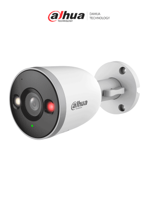 DAHUA DH-F3D-IL - Cámara IP Bullet Wifi de 3 Megapíxeles/ Iluminador dual Inteligente/ 2.8mm/ 103°/ IA con Detección de Humanos y vehículos/ Micrófono Integrado/ H.265/ 30 Mts de Luz Visible e IR/ IP67/ Ranura MicroSD/ #LoNuevo #NPAIP