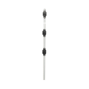 Sfire sf-post-3 Poste de Paso / Tubo de Acero Galvanizado / Diámetro 1 / Longitud 75 cm / 3 Aisladores / Sin Pintar / Peso 0.5 KG