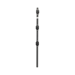 Sfire sf-post-3b Poste de Paso / Tubo de Acero Galvanizado / Diámetro 1 / Longitud 75 cm / 3 Aisladores / Pintura Negra / Peso 0.5 KG