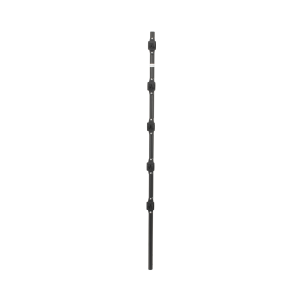 Sfire sf-post-5b Poste de Paso / Tubo de Acero Galvanizado / Diámetro 1 / Longitud 120 cm / 5 Aisladores / Color Negro / Peso 0.9 KG