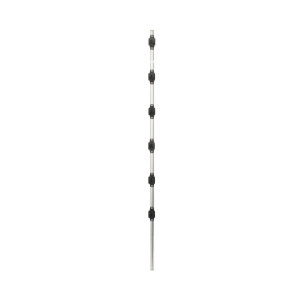 Sfire sf-post-6 Poste de Paso / Tubo de Acero Galvanizado / Diámetro 1 / Longitud 140 cm / 6 Aisladores / Sin Pintura / 1 KG