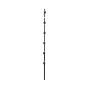 Sfire sf-post-6b Poste de Paso / Tubo de Acero Galvanizado / Diámetro 1 / Longitud 140 cm / 6 Aisladores / Color Negro / 1 KG