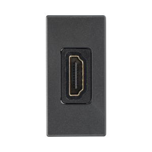 Simon sm-hdmi-n Módulo HDMI Hembra - Hembra Color Negro / (K129B/14)