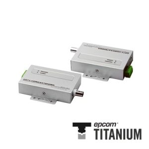 Epcom Titanium tt-101ar Receptor activo de 1 canal, requiere alimentación de 12 Vcc (distancia de video de 300 metros con transmisor activo)